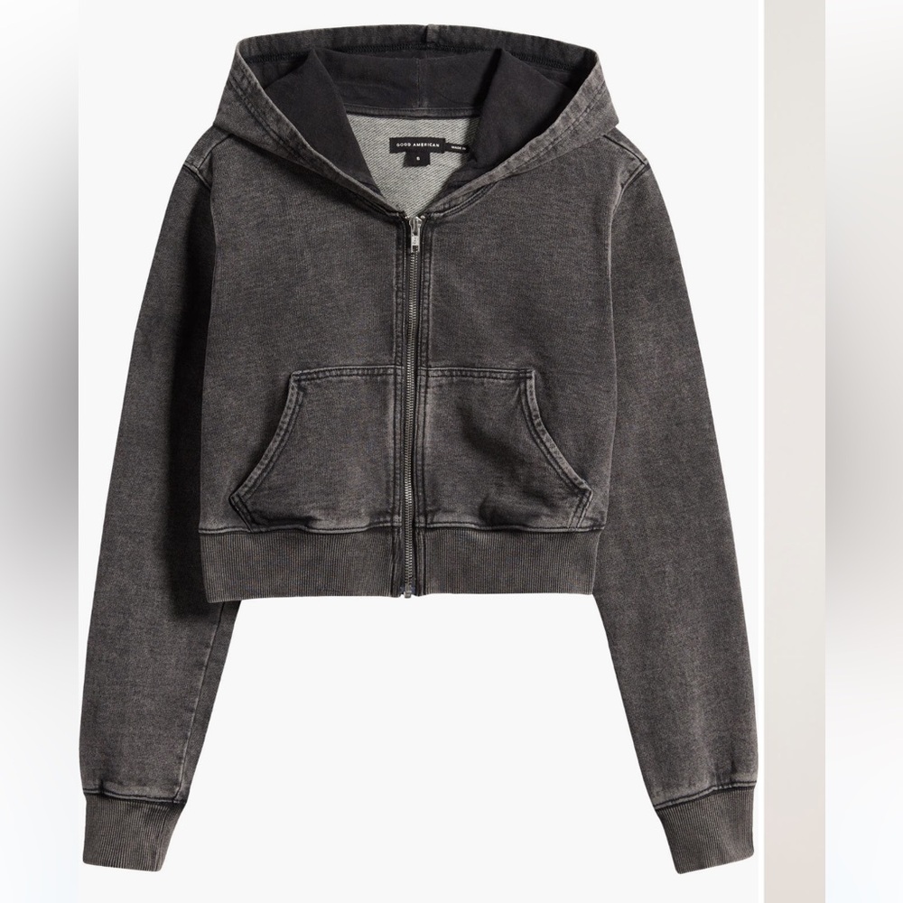 Good American Zip-Up Hoodie